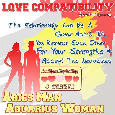 aries man and aquarius woman compatibility|aries man aquarius woman sexually.